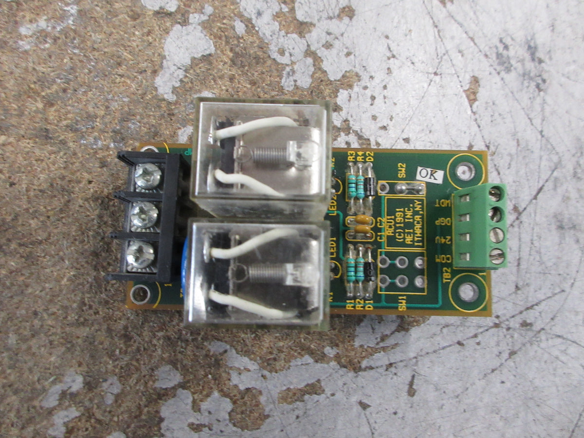 AEI Relay Board RCU1 Rev. B Used