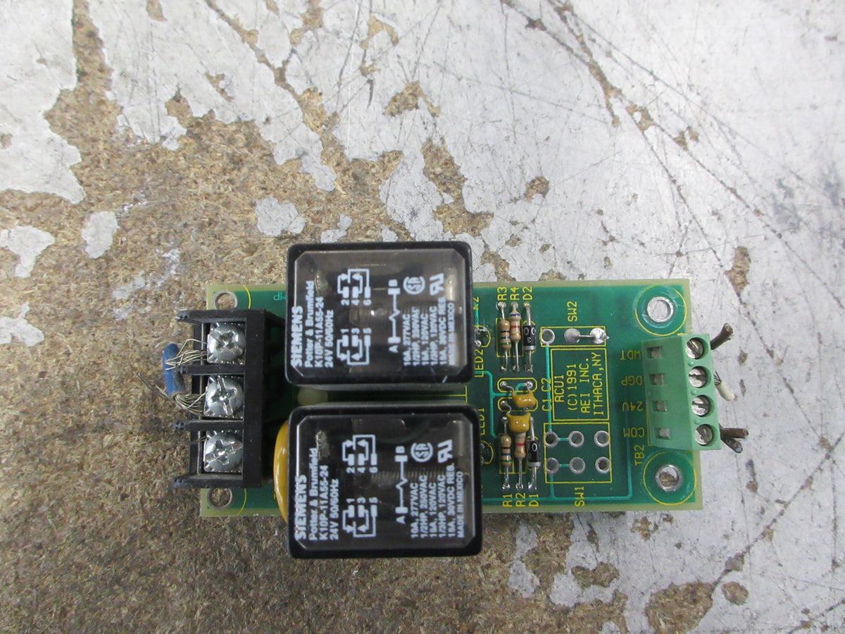 AEI Relay Board RCU1 Rev. B Used