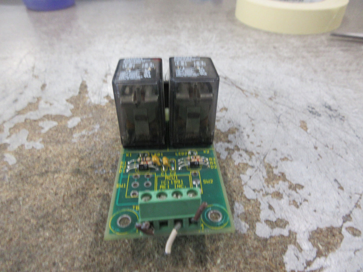 AEI Relay Board RCU1 Rev. B Used