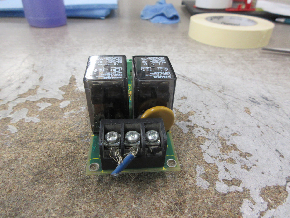 AEI Relay Board RCU1 Rev. B Used