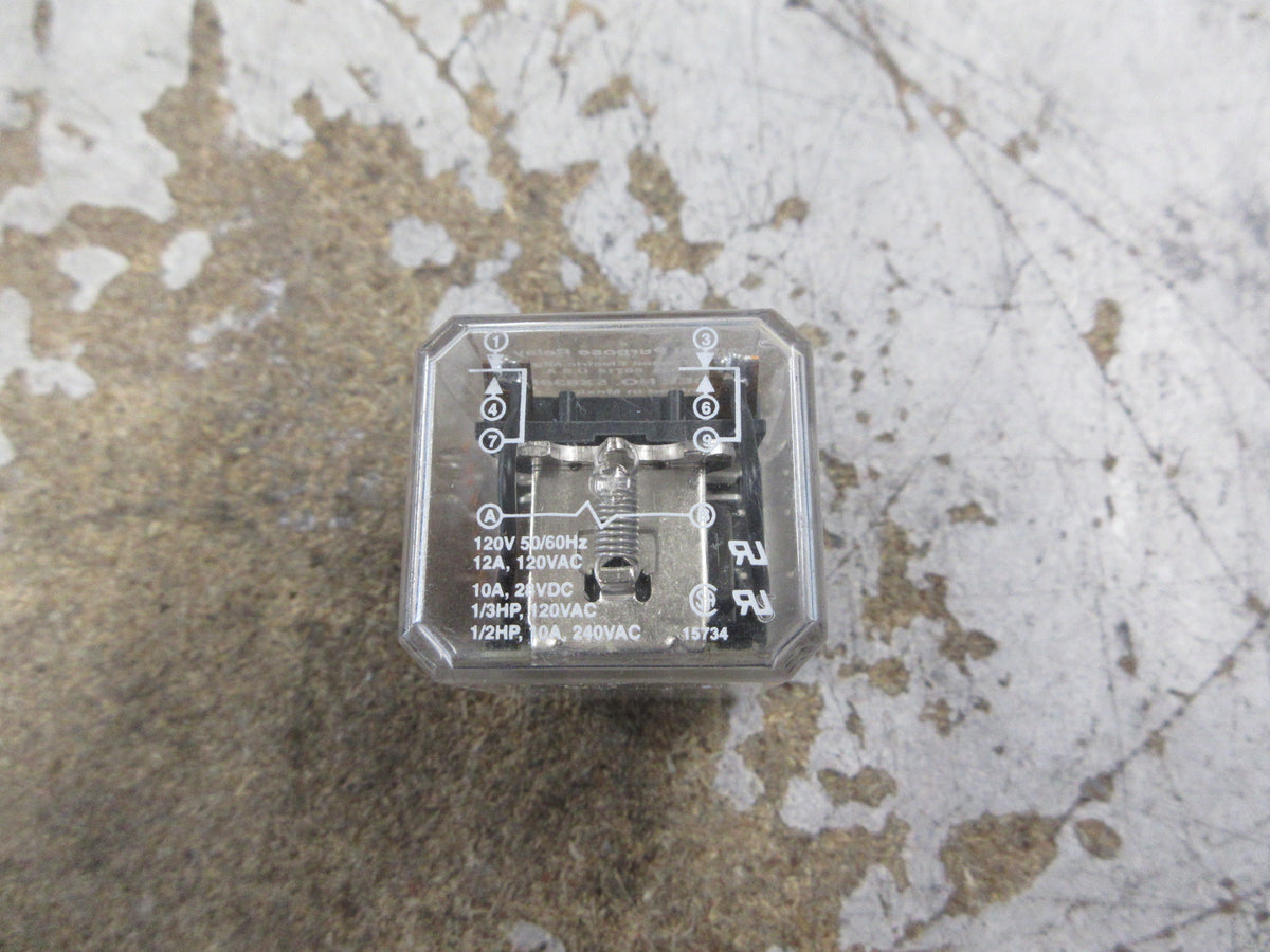 Dayton Relay 5X838F 120V Coil Used
