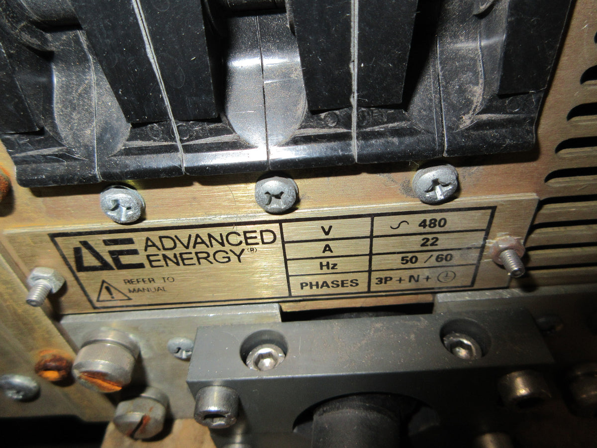 Advanced Energy MDX II Power Supply Slave Module 3152254-017 C 480V 22A 3Ph Used