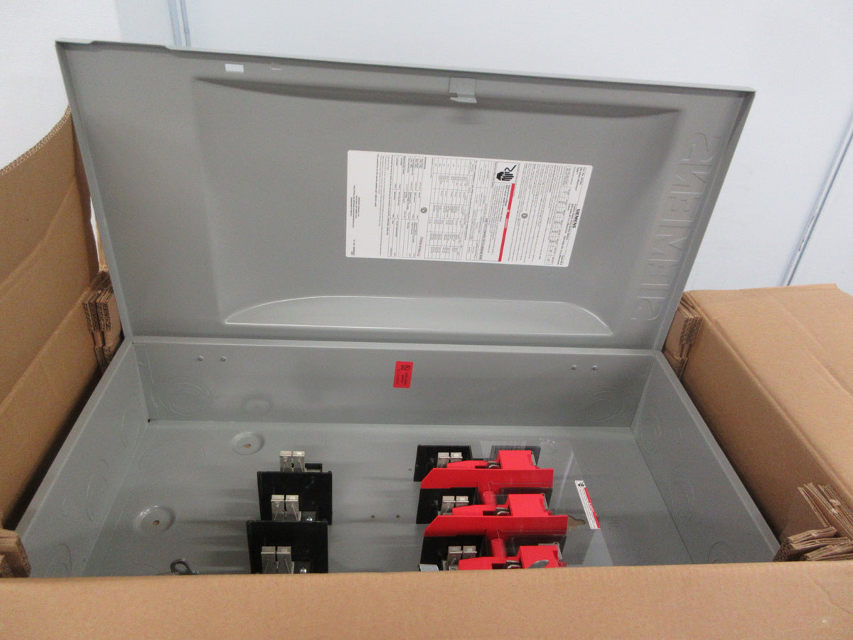 Siemens Fusible Safety Switch/Disconnect HF364 200A 600V 3P New Surplus