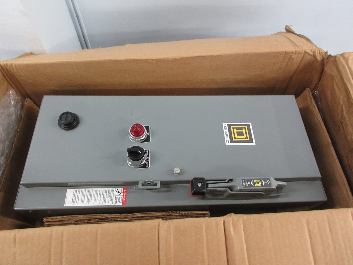 Square D Size 0 Fusible Combination 8538SBG63V80 120V Coil New Surplus