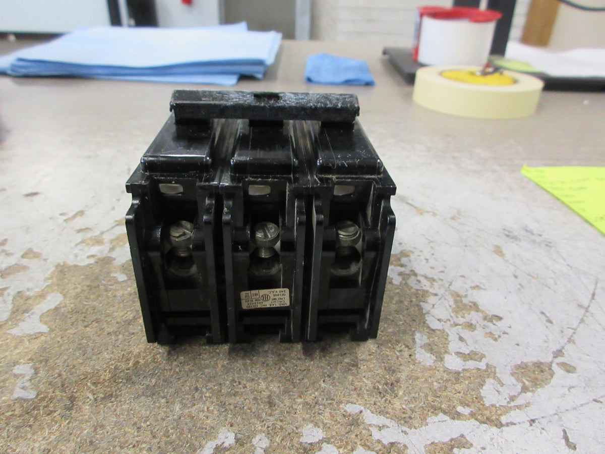 ITE Clip-On Circuit Breaker QP3-B100 100A 240V 3P Used