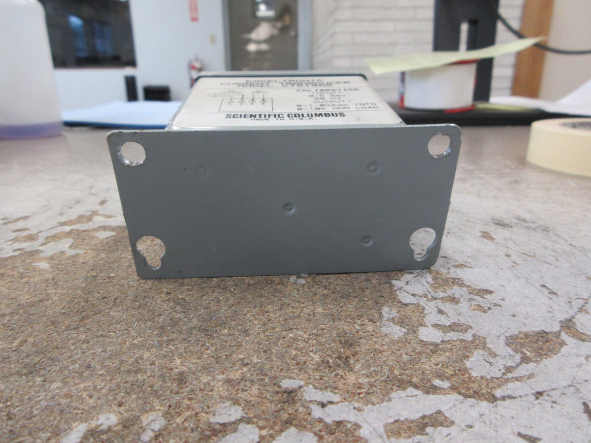 Scientific Columbus Exceltronic Current Transducer CT510A2 Input: 0-5A Used