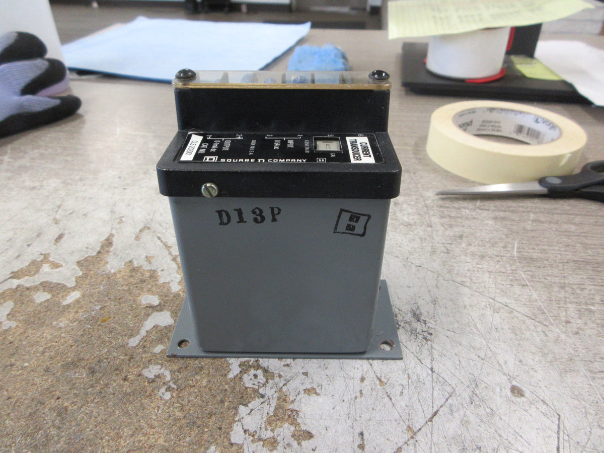 Square D Current Transducer CLE-202001 Input: 0-5A AC Output: 0-1mA Used