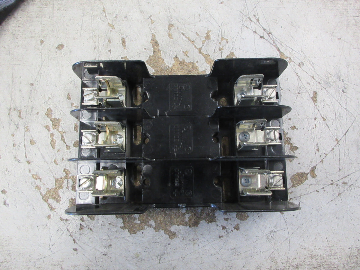 Gould Shawmut Fuseholder 60328R 30A 600V 3P Used