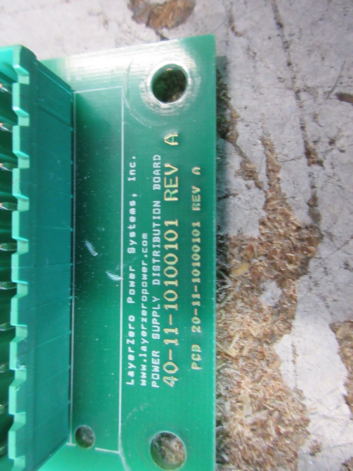 LayerZero Power Supply Distribution Board 40-11-10100101 Rev. A Used