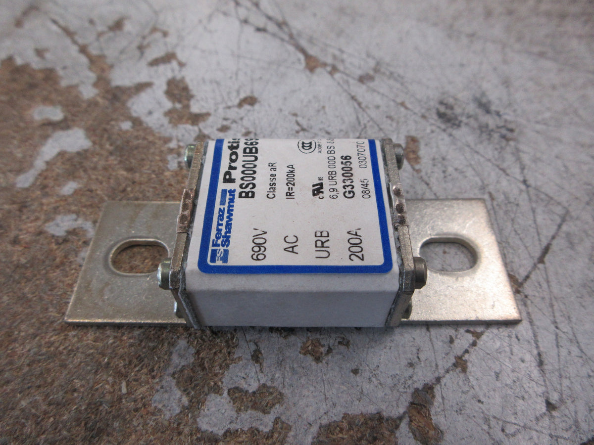 Ferraz Shawmut Protistor Fuse BS000UB69V200 200A 690V Used