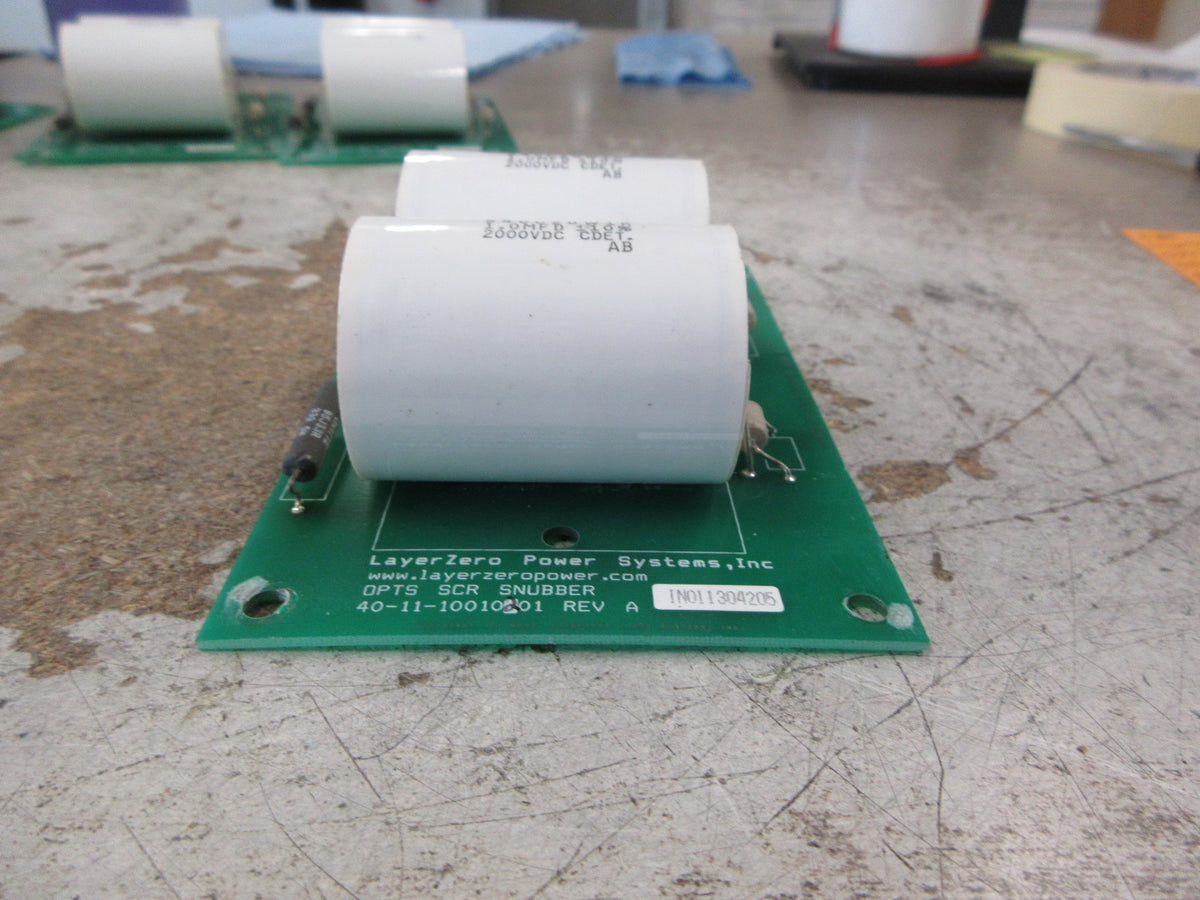 LayerZero OPTS SCR Snubber Board 40-11-10010201 Rev. A Used