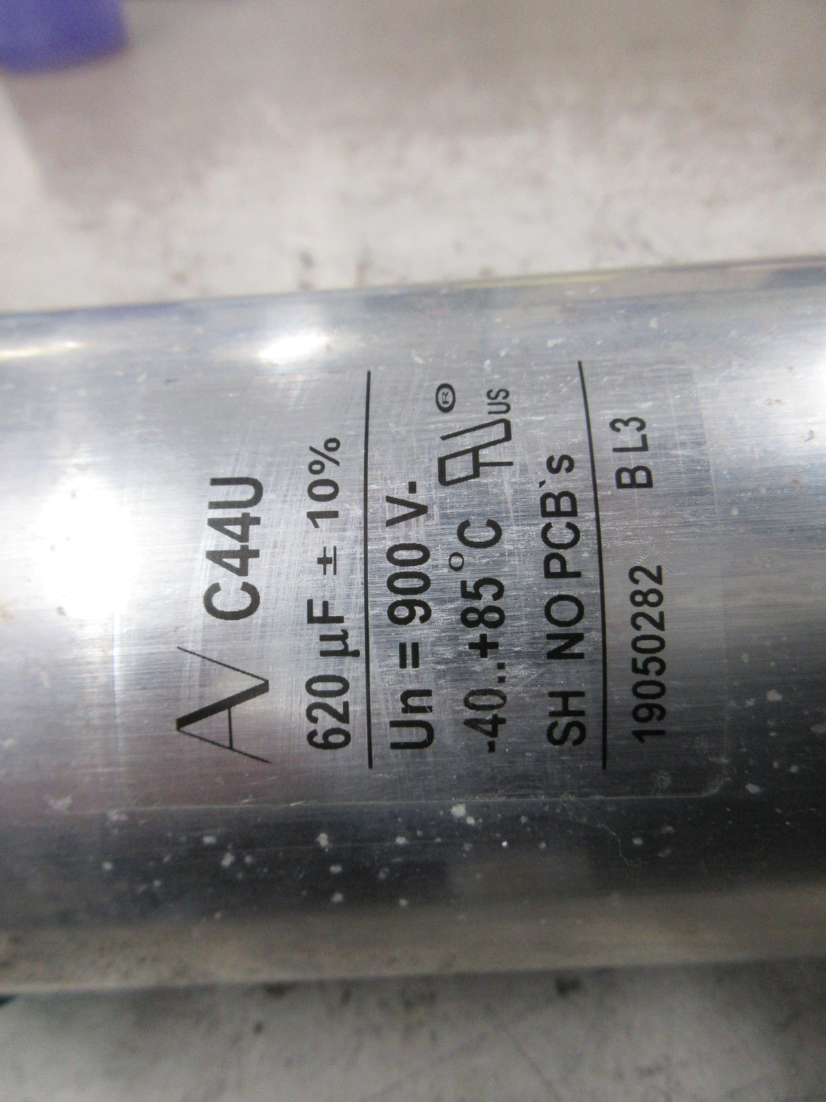 Arcotronics Capacitor C44U 620uF 900V Used