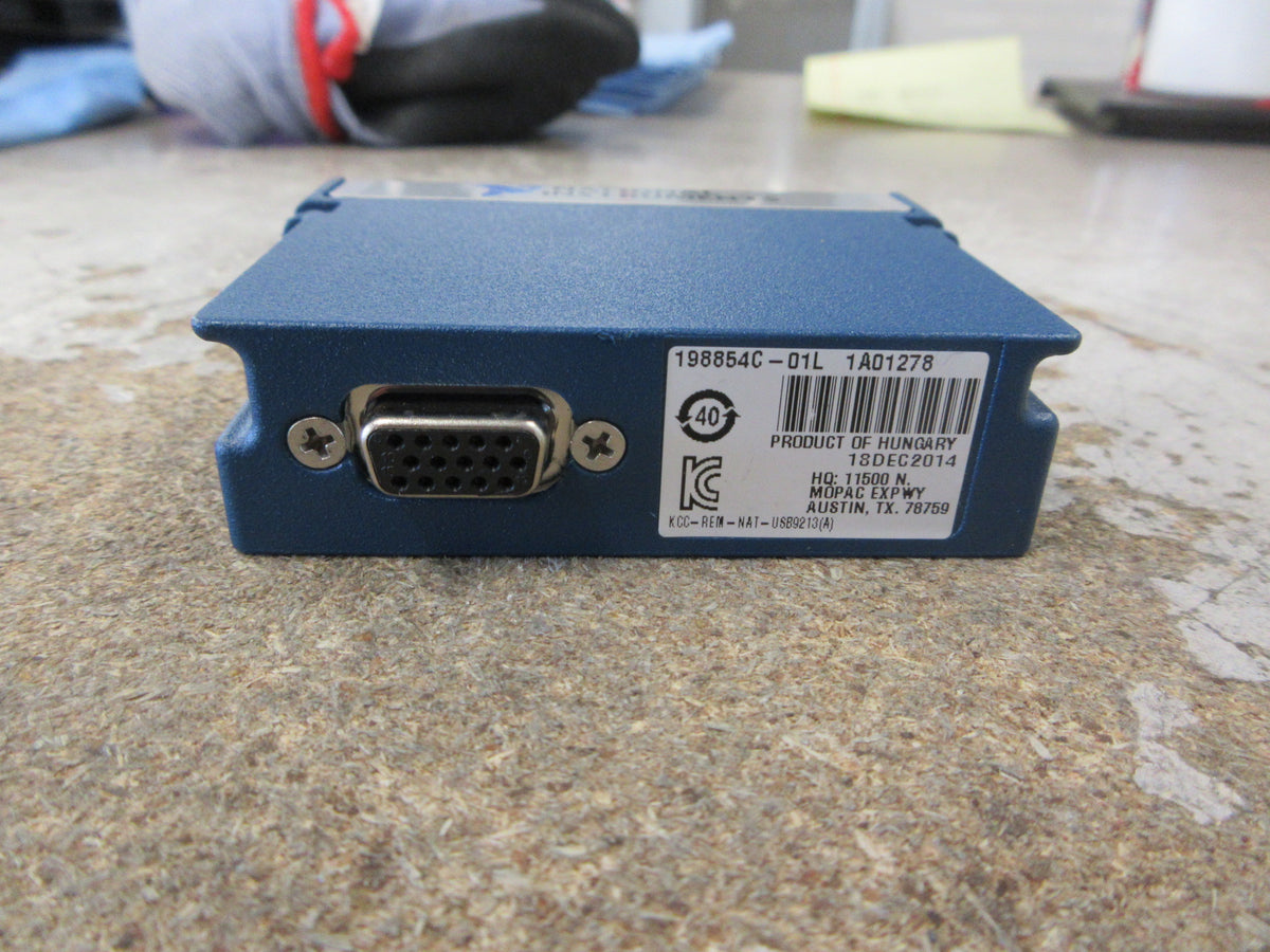 National Instruments NI 9213 Thermocouple Input Module 198854C-01L 16-Ch Used