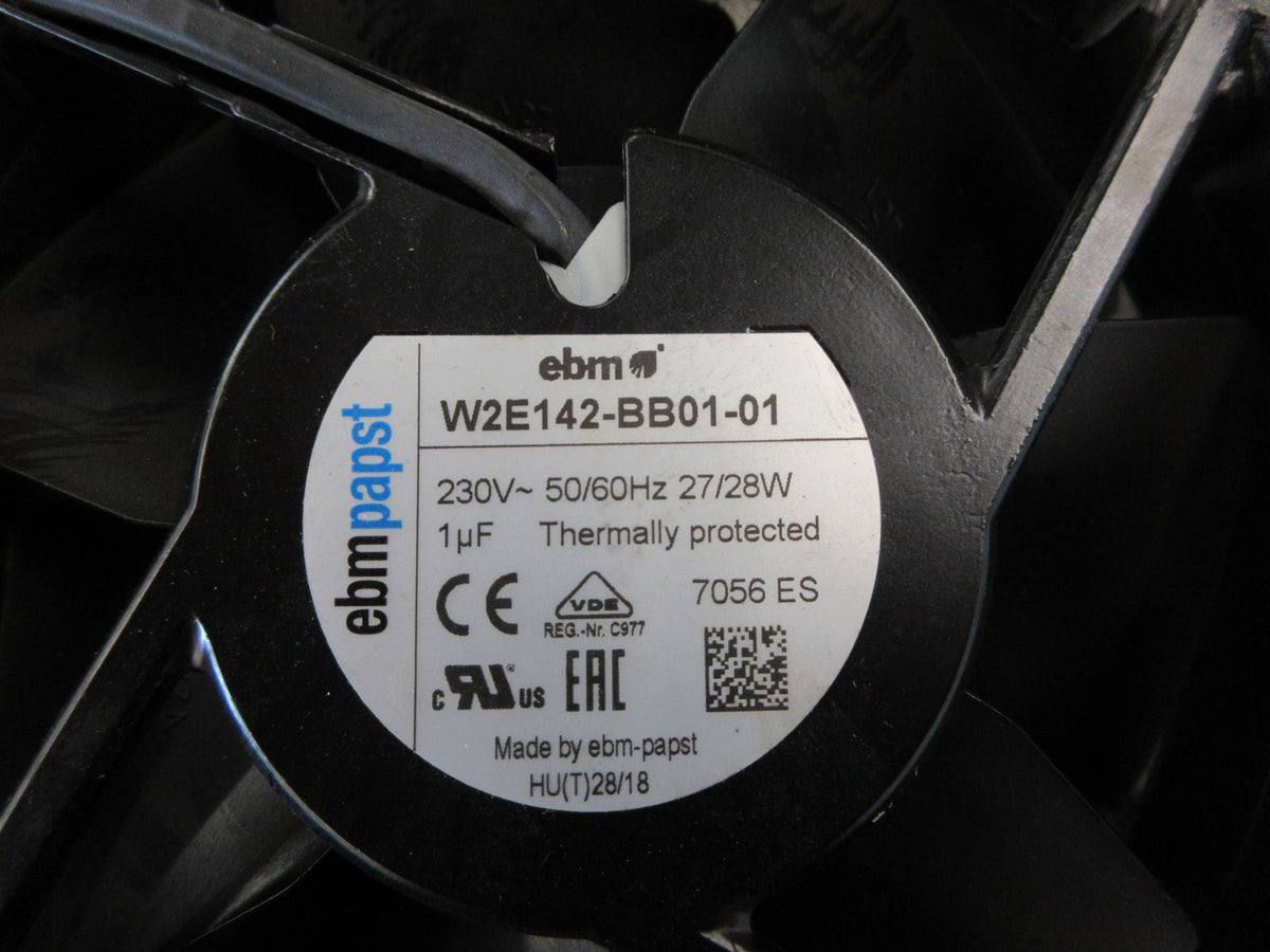 ebmpapst Axial Fan W2E142-BB01-01 230V 50/60Hz 27/28W Used