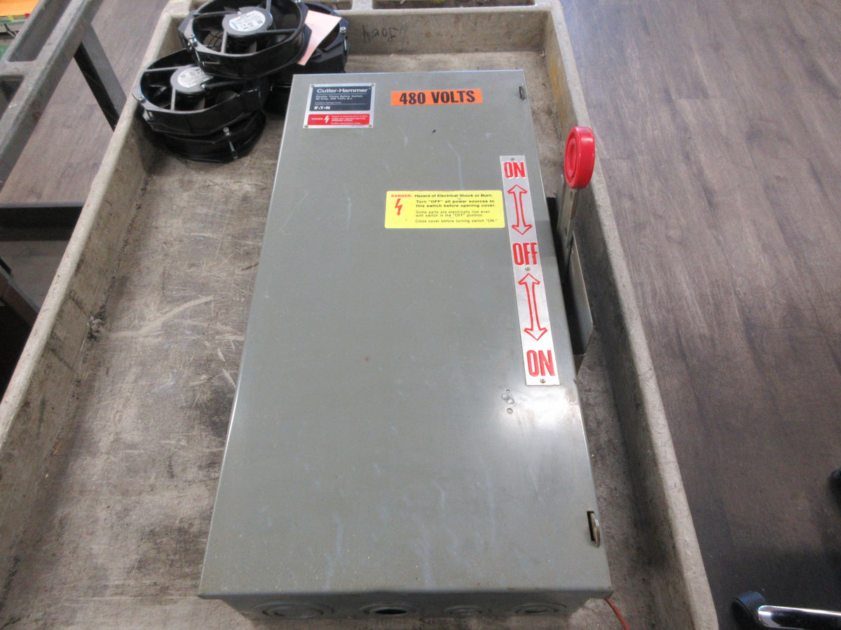 Cutler-Hammer Non-Fusible Double-Throw Safety Switch/Disconnect DT361UGK Used