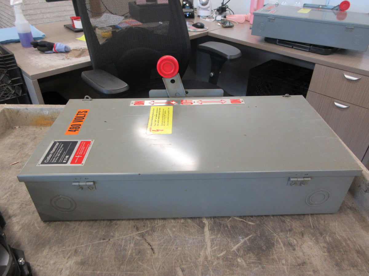 Cutler-Hammer Non-Fusible Double-Throw Safety Switch/Disconnect DT361UGK Used