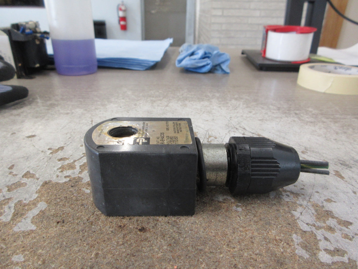 Parker Solenoid Coil R-EH4C05 120V @ 60Hz 110V @ 50Hz Used