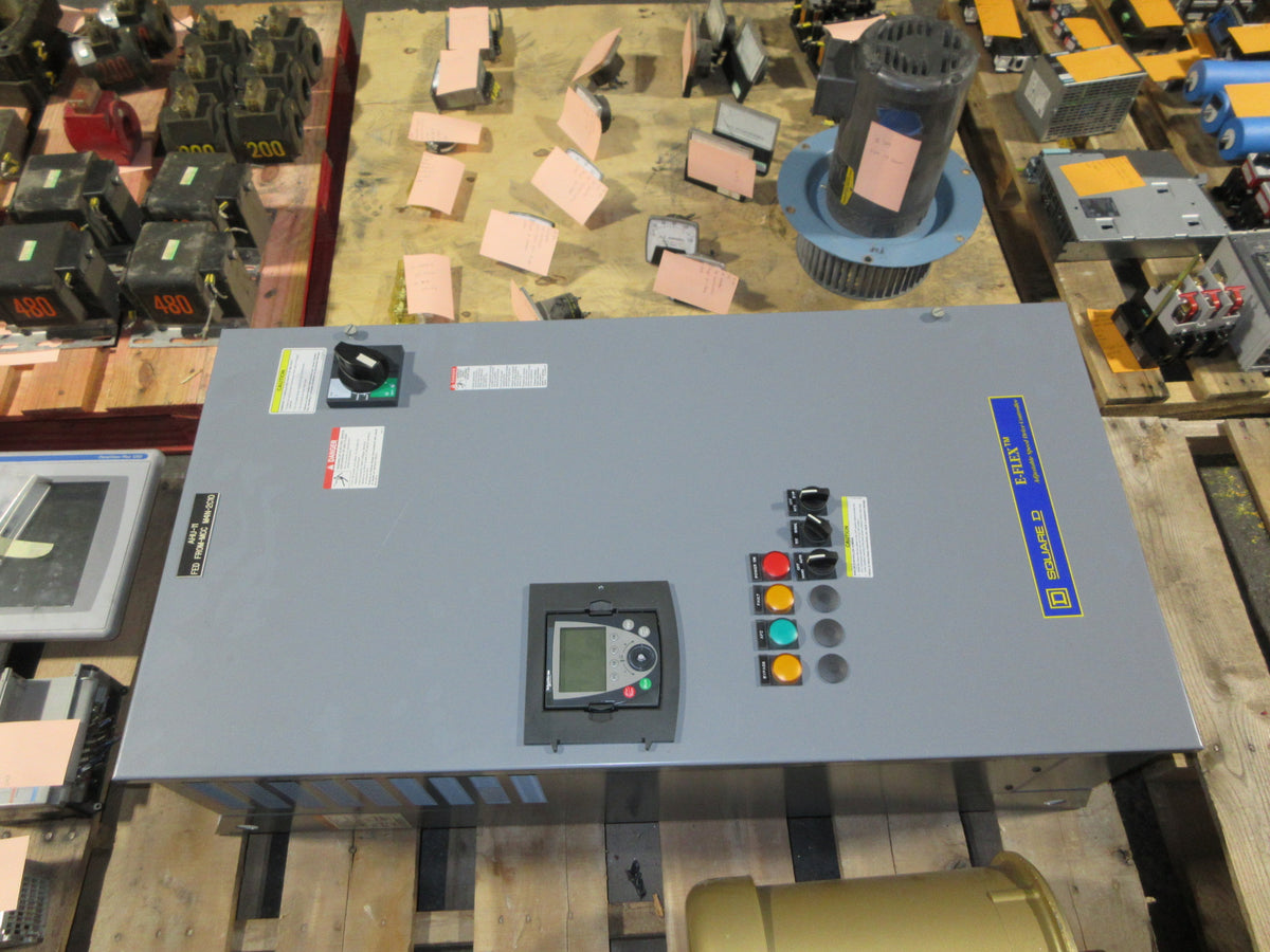 Square D E-Flex Altivar AC Drive 8839 EFDLG4VY A07B08 Ser. B 25HP 3Ph Used