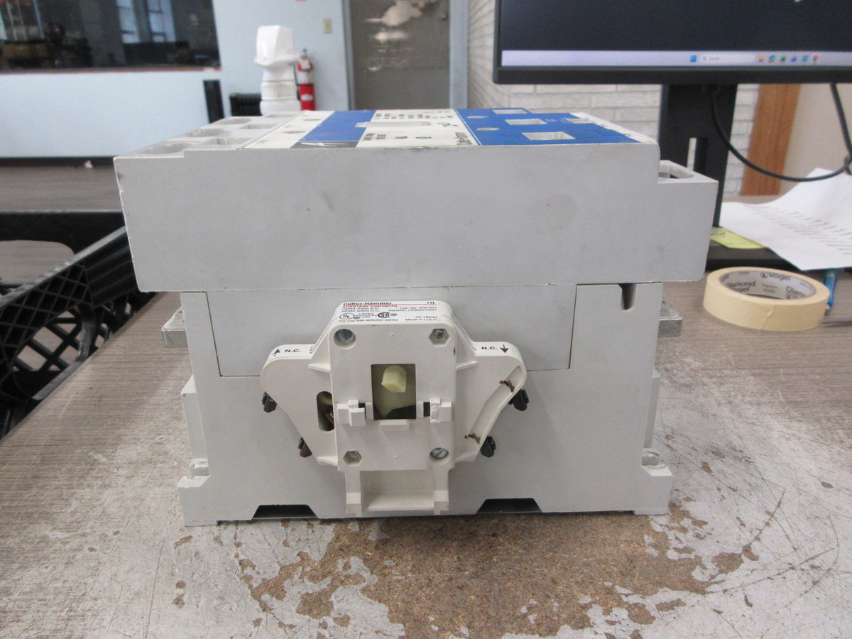 Cutler-Hammer Size 5 Contactor W201K5CFZ1 120V Coil 270A 460/575V Used