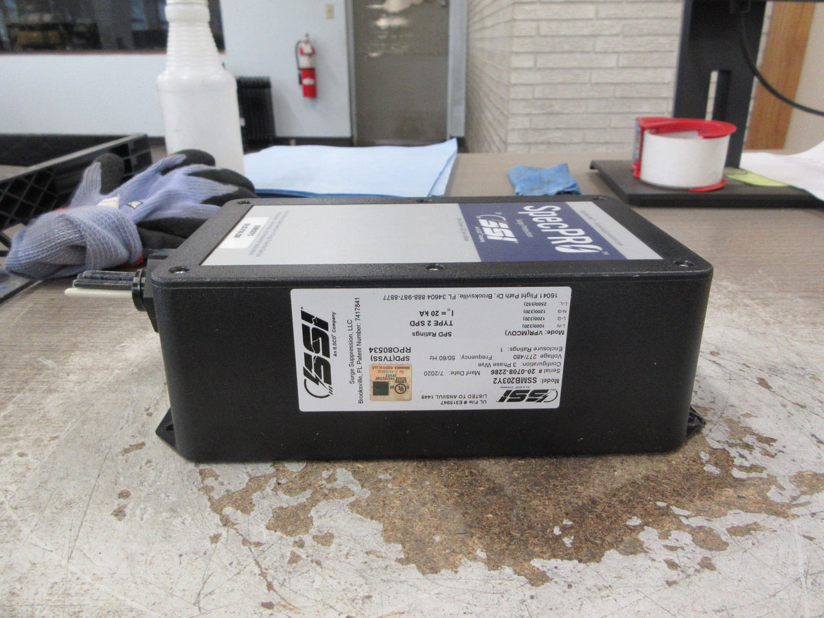 SSI SpecPRO Surge Protector SSMB203Y2 277/480V 50/60Hz 3Ph Used