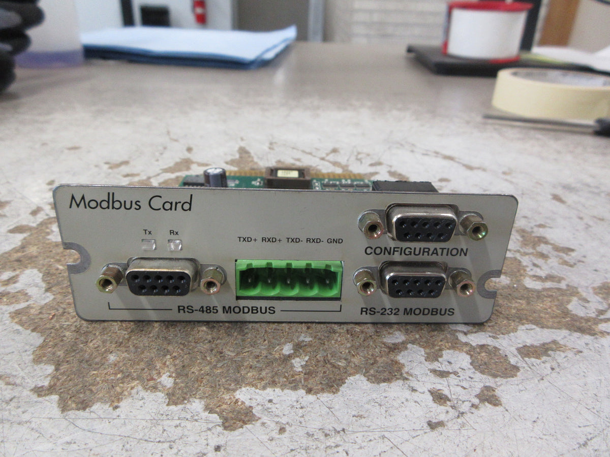 Eaton Modbus Card 101073596-001 Rev. B03 Used