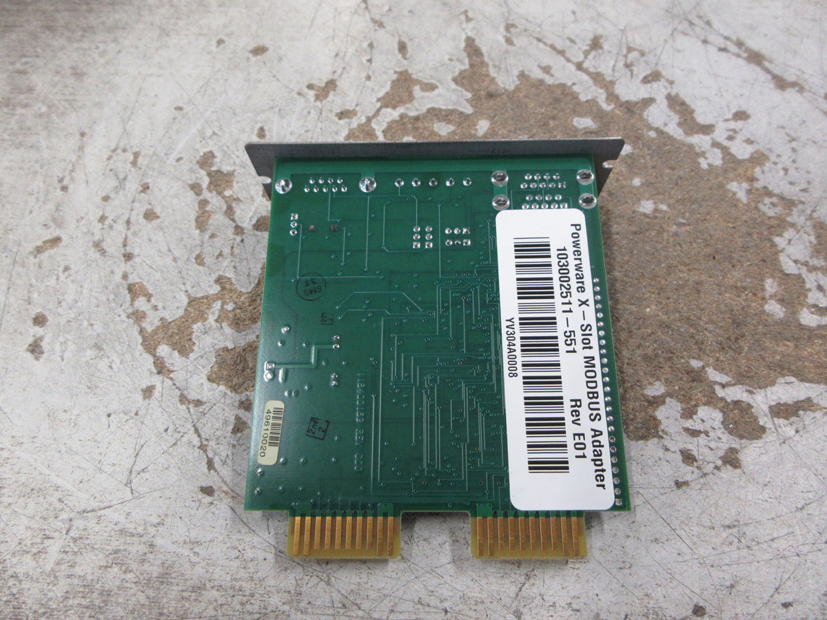 Eaton Modbus Card 101073596-001 Rev. B03 Used