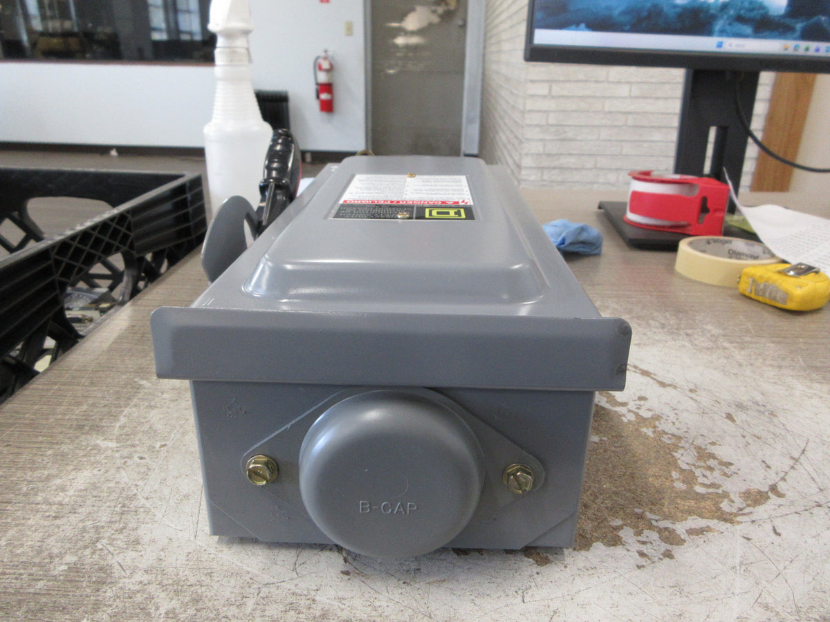 Square D Non-Fusible 3R Safety Switch/Disconnect HU361RB Ser. F05 New Surplus