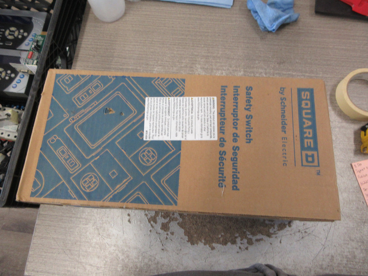 Square D Fusible Safety Switch/Disconnect H221N Ser. F05 30A 240V New Surplus