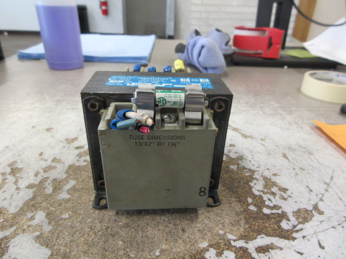 Micron Impervitran Control Transformer B150BTZ13 0.150KVA Pri:230/460V Used