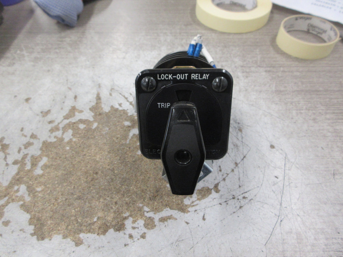 Electroswitch Series 24 Lock-Out Relay Rotary Switch 7803A Used