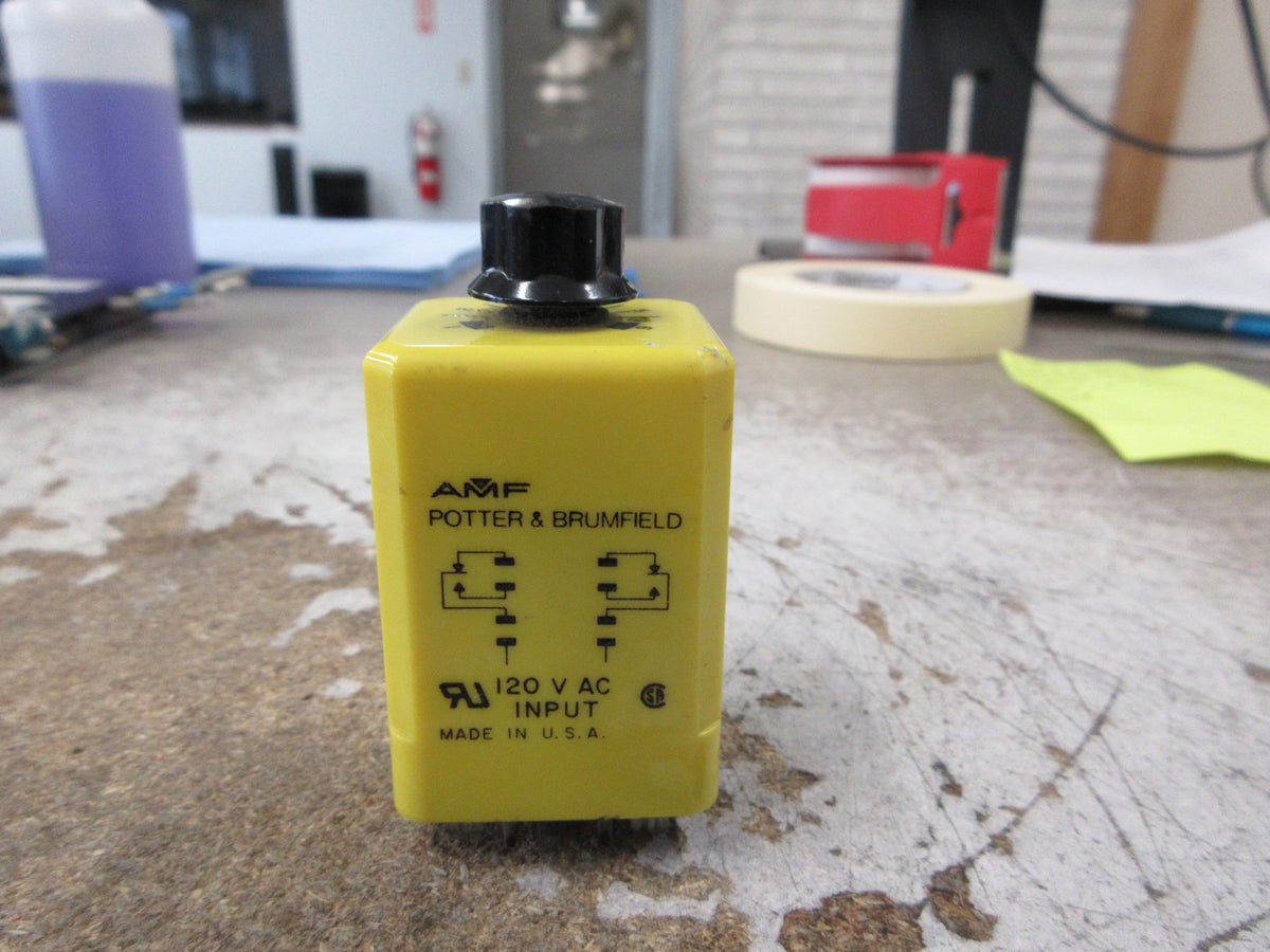 Potter & Brumfild Time Delay Relay CUB-51-70010 Range: 1.0-10sec Used