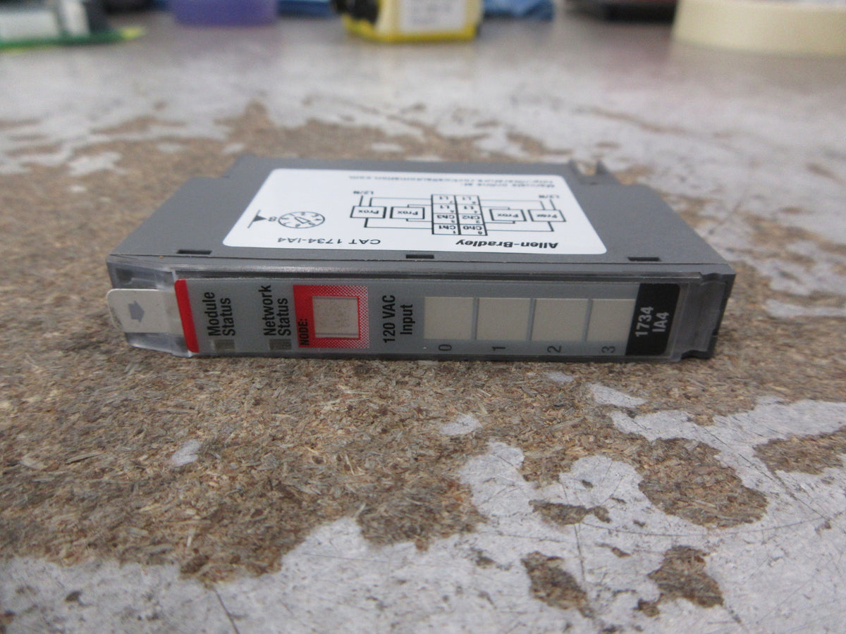 Allen-Bradley Point I/O Digital Input Module 1734-IA4 Ser. C FW: 3.022 4PT Used
