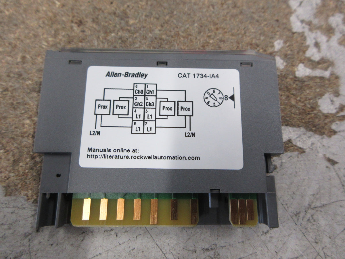 Allen-Bradley Point I/O Digital Input Module 1734-IA4 Ser. C FW: 3.022 4PT Used