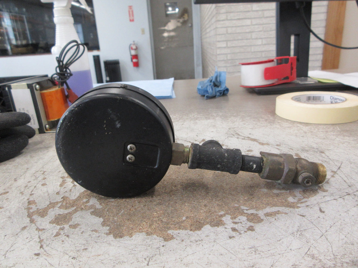 Marsh Pressure Gauge 34693-3 Iss. D Range: 0-30 PSI Used