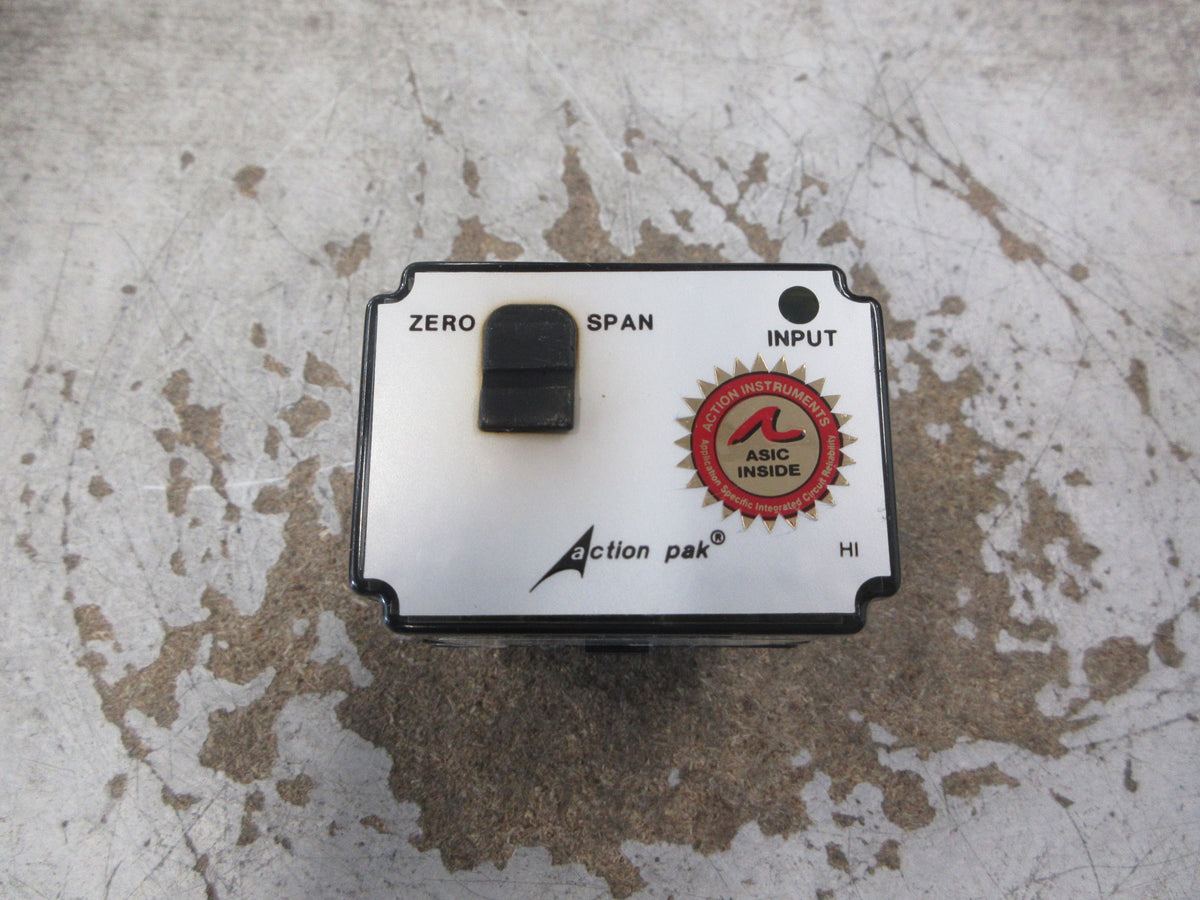 Action Instruments Action Pak Signal Conditioner 4380-2000 Power: 120VAC Used