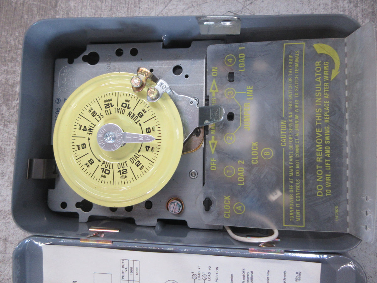 Honeywell Energy Management Timer S6005A1006 120V 60Hz 3W 24-Hour Used