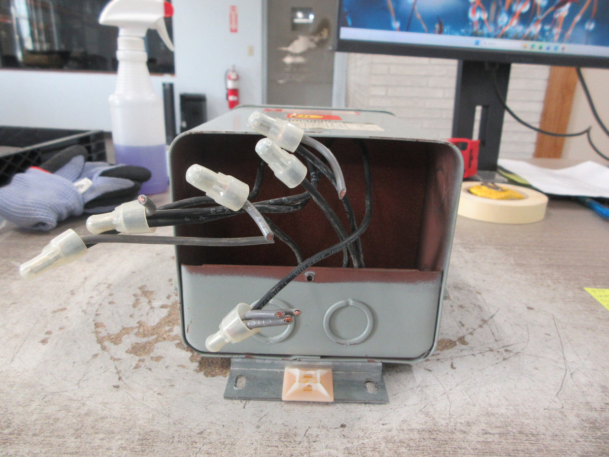 Westinghouse Transformer 6E193 1 KVA Pri: 240/480V Sec: 120/240V 1Ph 60Hz Used