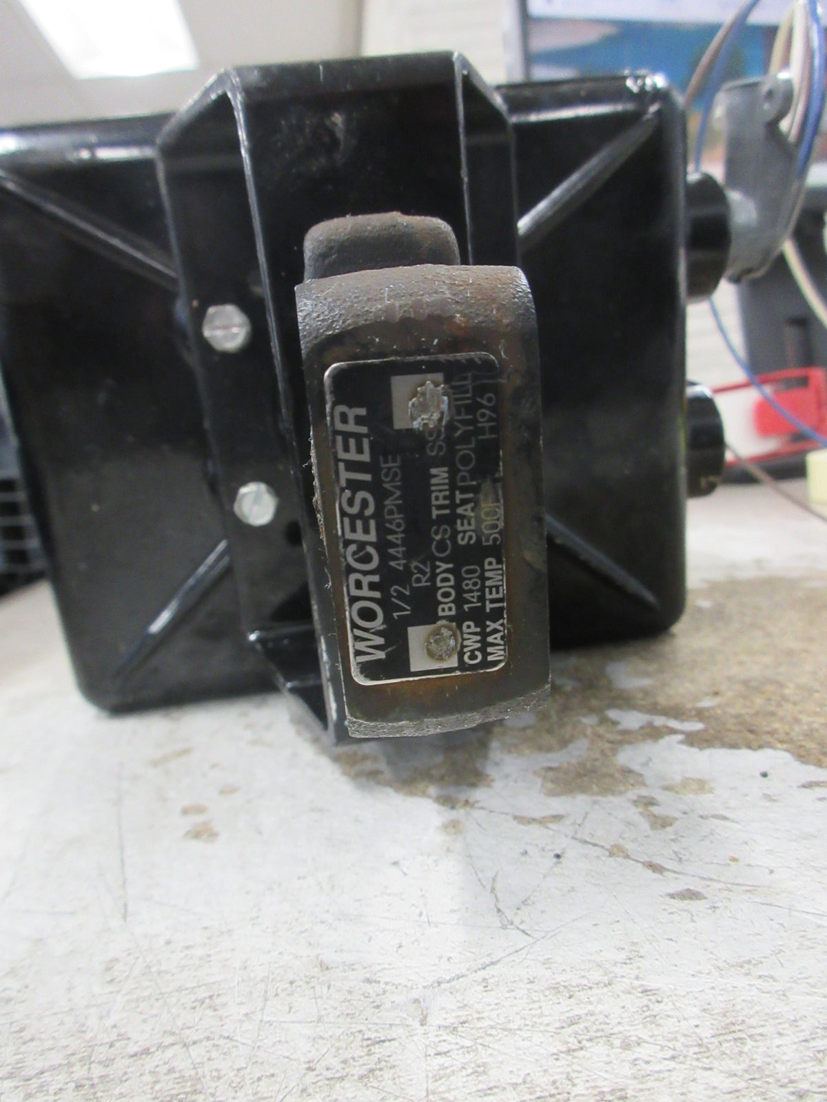 Worcester Series 75 Valve Actuator 10-75 Rev. 1 120V 0.7A Used