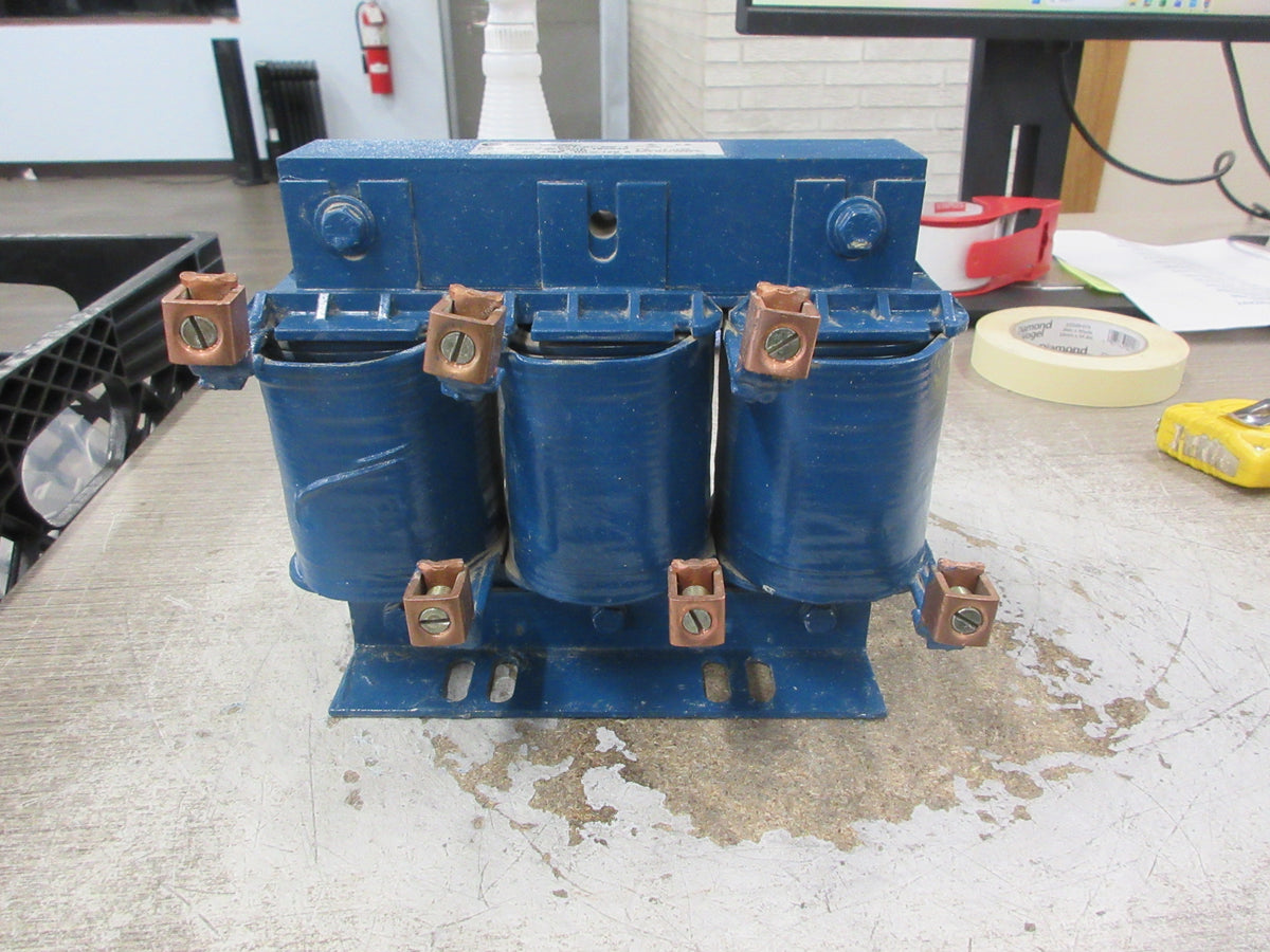 Allen-Bradley 3 Phase Line Reactor 1321-3R80-B 0.4mH 600V 50/60Hz Used