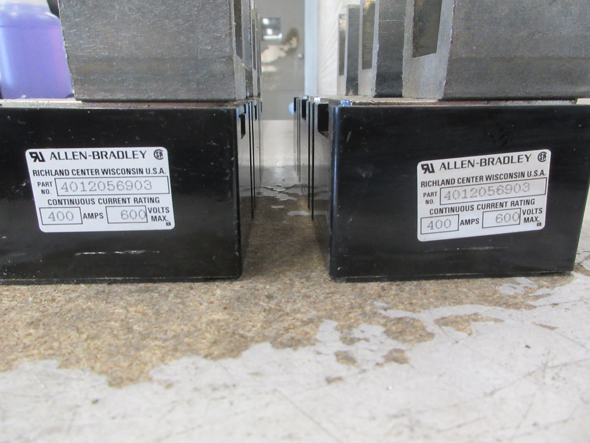 Allen-Bradley Fuseholder 4012056903 400A 600V 3P *(1) Set* Used