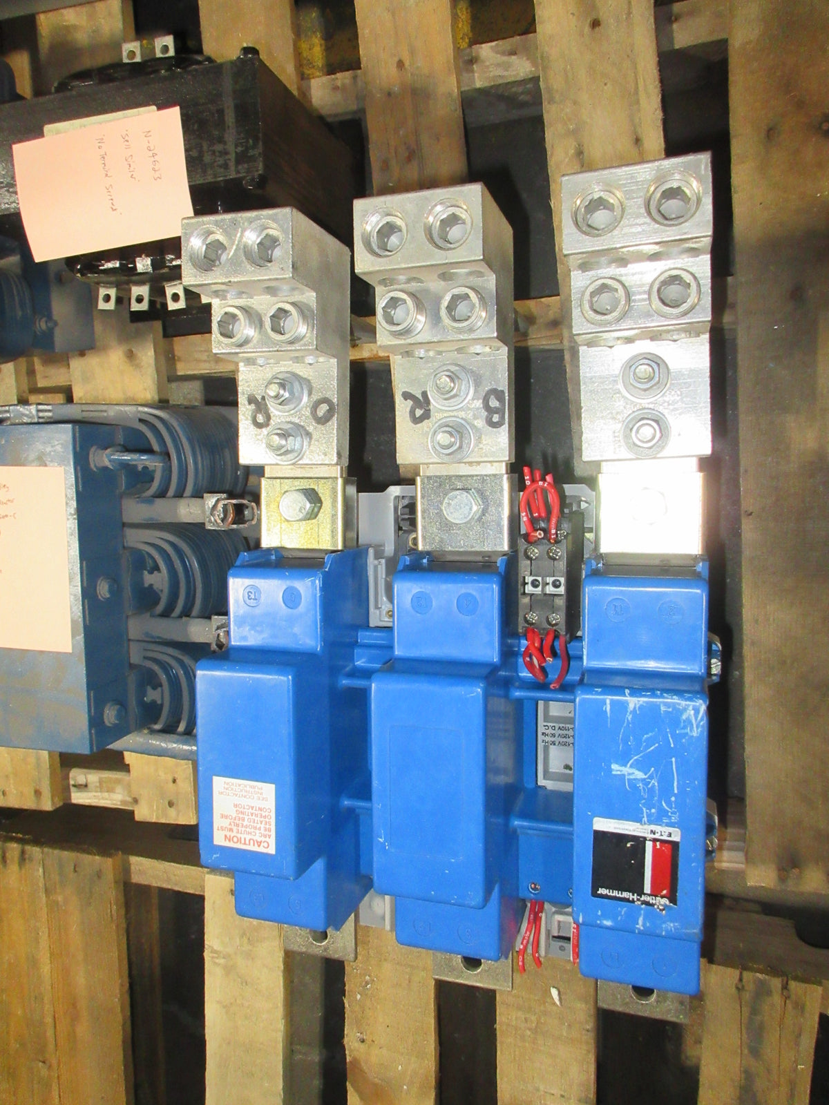 Eaton Cutler-Hammer Size 6 Contactor 10-5822 Ser. C1 540A 600V 3Ph Used