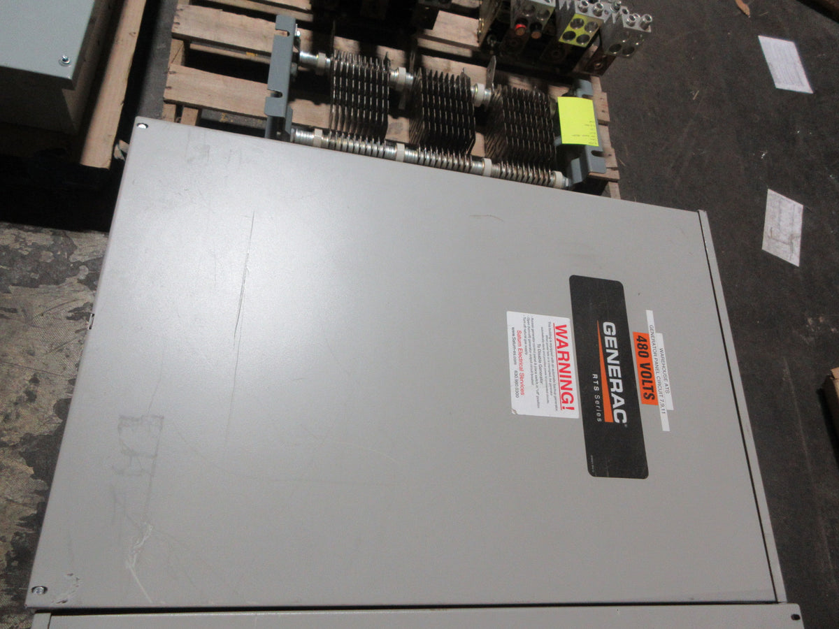 Generac RTS Series Automatic Transfer Switch RTSN100K3 100A 277/480V Used