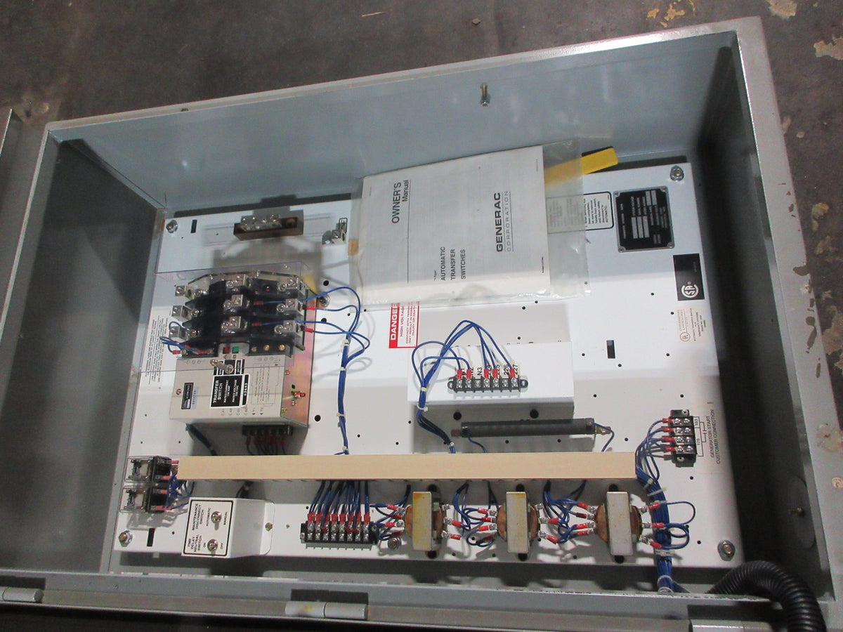 Generac 3R Automatic Transfer Switch 98A02193-W 150A 120/240V Used