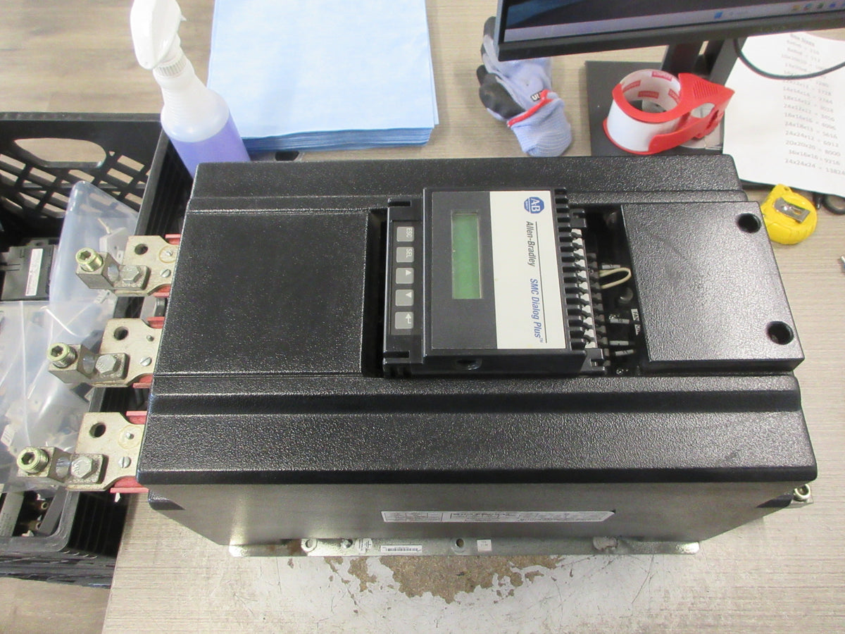 Allen-Bradley SMC Dialog Plus Soft Start 150-B180NBD Ser. A 150HP 208-480V Used