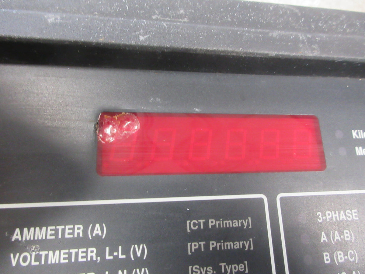 Square D PowerLogic Circuit Monitor 3020 CM-2350 100-264VAC 20-27VA Used