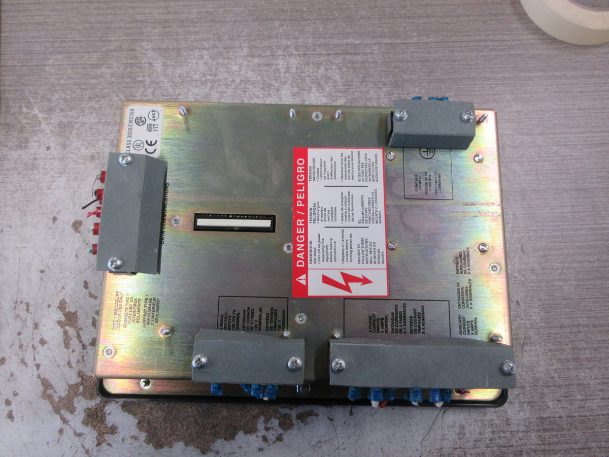 Square D PowerLogic Circuit Monitor 3020 CM-2350 100-264VAC 20-27VA Used