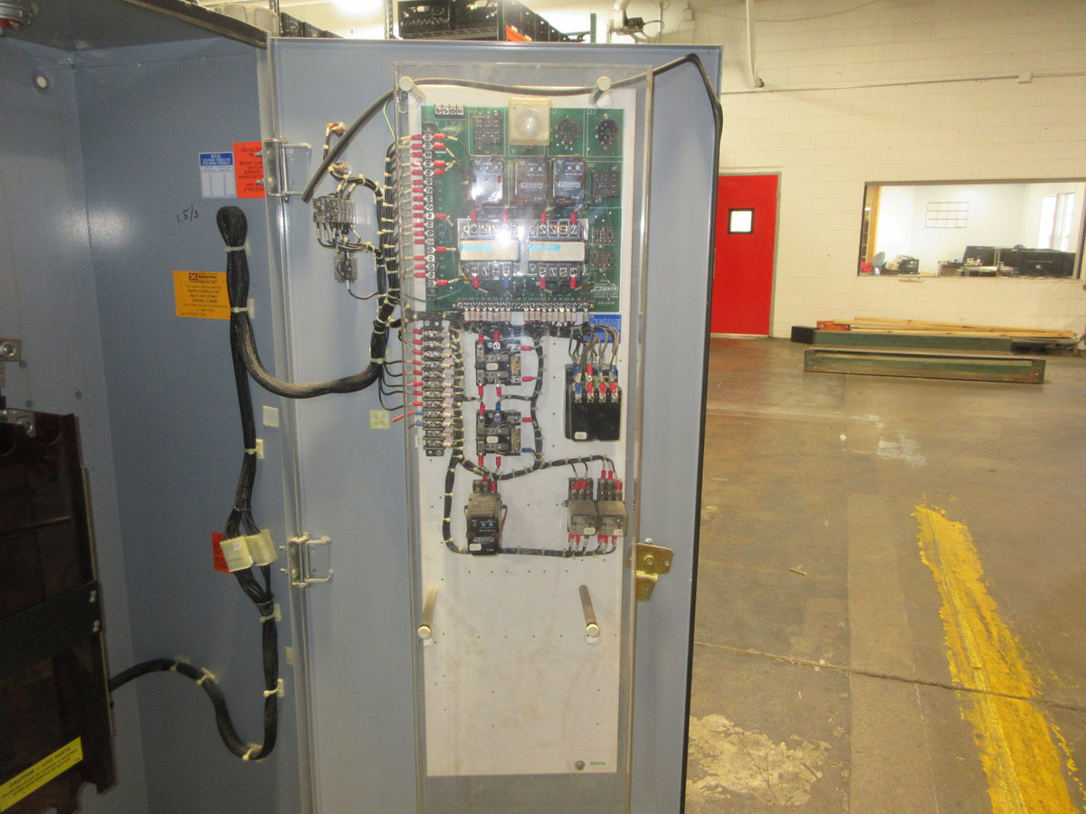 Zenith Automatic Transfer Switch ZTSHU40EC-5AALLST-6B 400A 480V 60Hz 3Ph Used