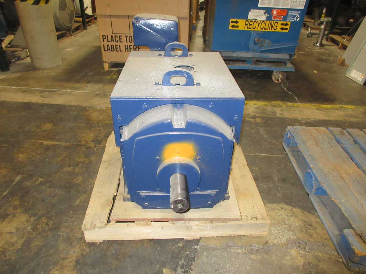 ABB DC Motor W/Tach CD409AT/5CD204Z 100HP 500V 2500/2900RPM Arm: 158A Used