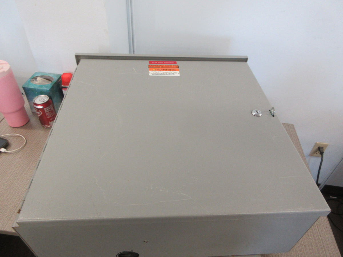 Hubbell Wiegmann 3R Enclosure RHC242408 Size: 24"x24"x8" Used
