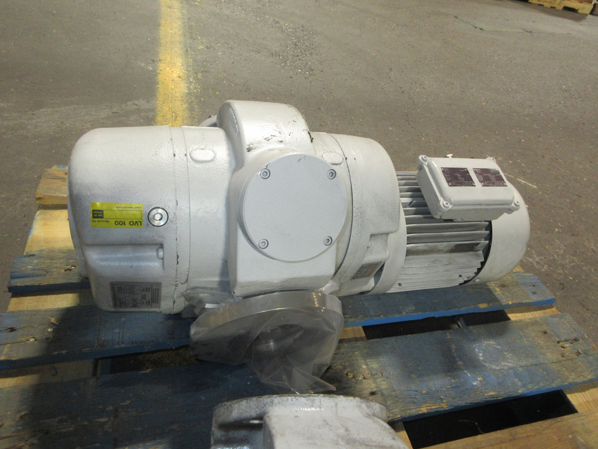 Leybold Vacuum Pump WSU 501 11733 3HP 2900/3480RPM 230/460V 50/60Hz Used
